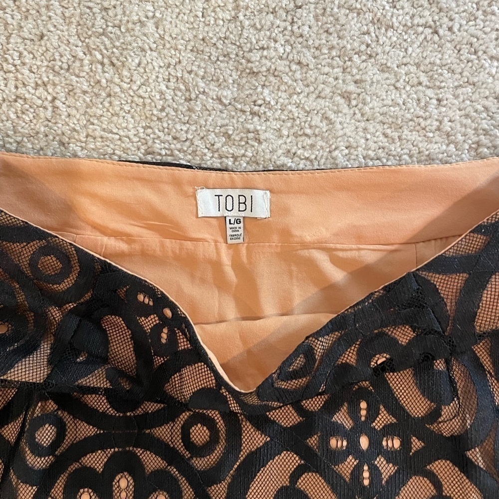 Tobi Lace and Grace Black Skirt - Picture 4 of 6
